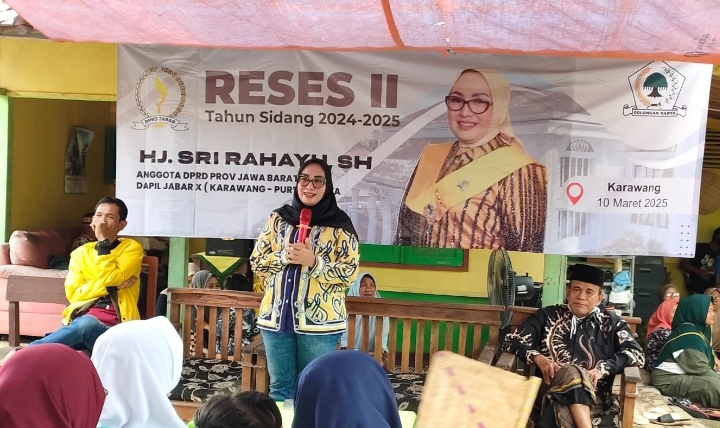 Sri Rahayu Menggelar Reses II Tahun Sidang 2024-2025 di Karawang