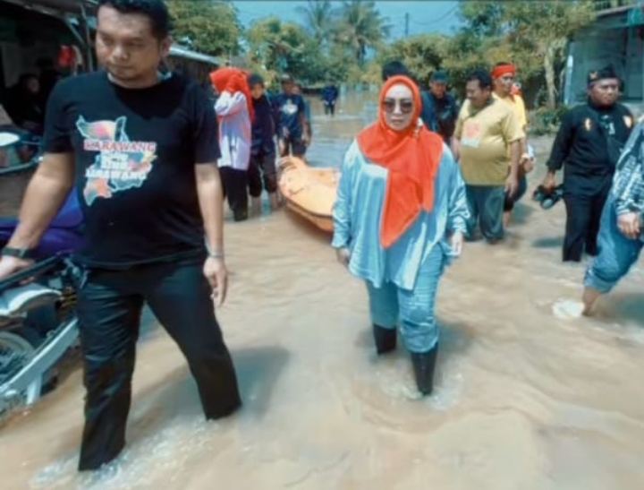 17 Tahun Desa Karangligar Kena Banjir, Sri Rahayu: Kami Akan Terus Menyuarakan Ke Inginan Warga