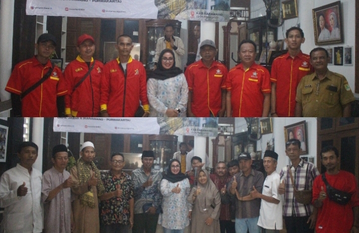 Sri Rahayu Gelar Sosper Jabar Dan Buka Puasa Bersama Para Ketua DPCAB SOKSI Se Kab Karawang