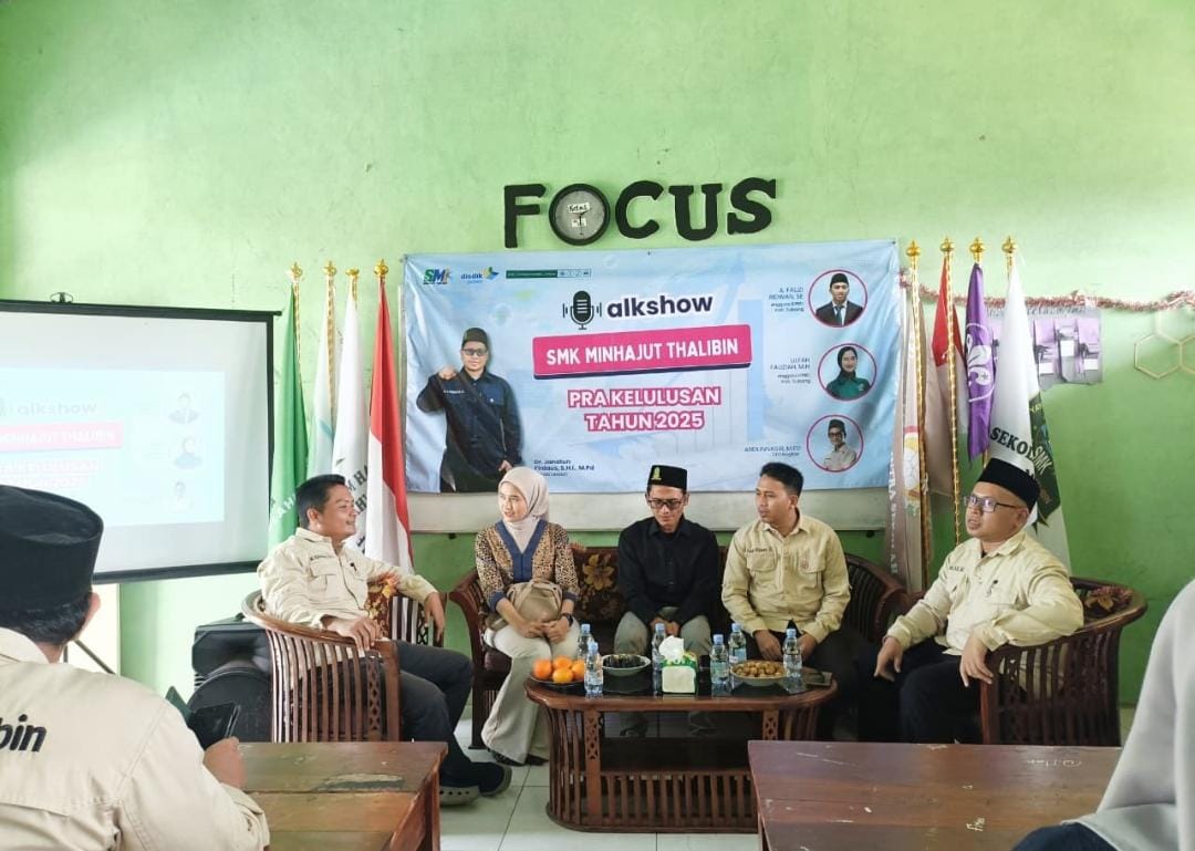 Talkshow Pra-Kelulusan SMK Minhajut Thalibin: Siap Hadapi Era Global