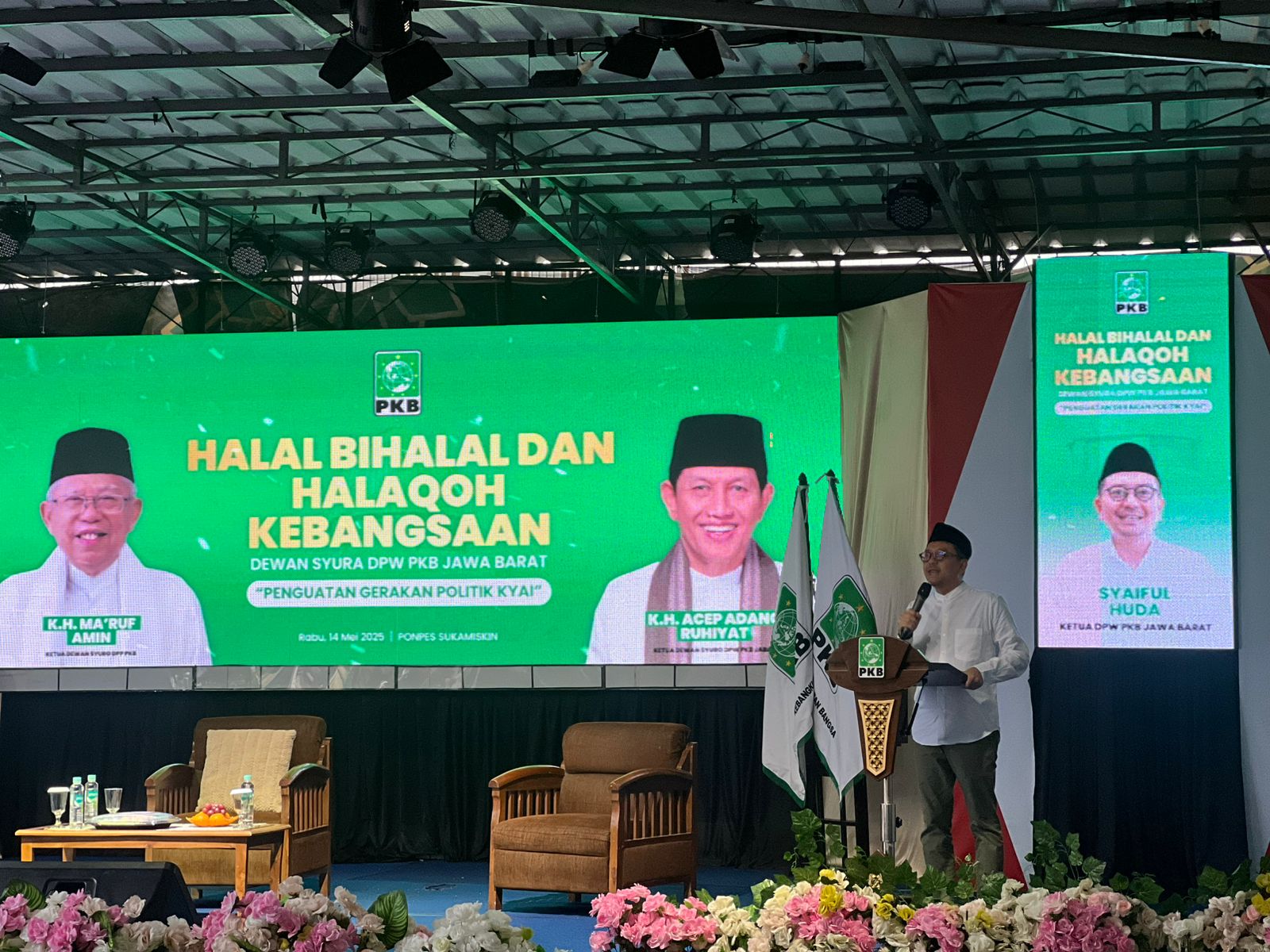 Perkokoh Persatuan, Syaiful Huda Sosialisaikan 4 Pilar Bersama Dewan Syuro PKB