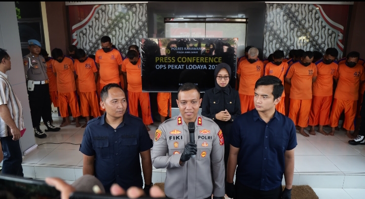 Ops Pekat Lodaya Amankan 65 Orang Premanisme Dari Berbagai Lokasi