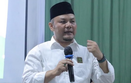 Asep Syamsudin Hadiri Peringatan Maulid Nabi di Masjid Besar Paseh, Kabupaten Bandung