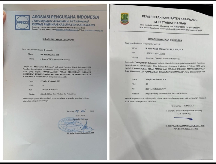 Pemkab Karawang dan Apindo Dukung Penuh Perbup No. 19 Tahun 2025 tentang Pemagangan Dalam Negeri