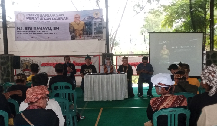 “Mak Sri Gelar Sosialisasi Perda No. 4 Tahun 2023 Bersama Komunitas Seniman Karawang”