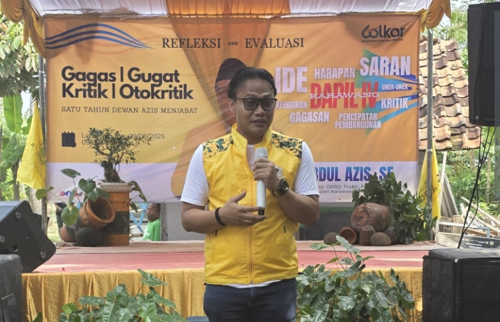 Sudah Satu Tahun Di DPRD, Abdul Azis Gelar Refleksi Dan Evaluasi Bersama Tim Relawan