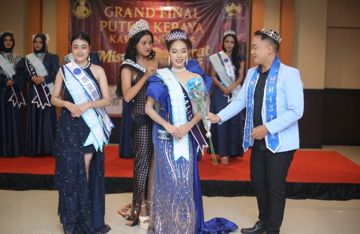 ‎“Miss Jawa Barat 2025, Lula Apriyanti, Siswi SMAN 1 Rawamerta Siap Mewakili di Tingkat Nasional”