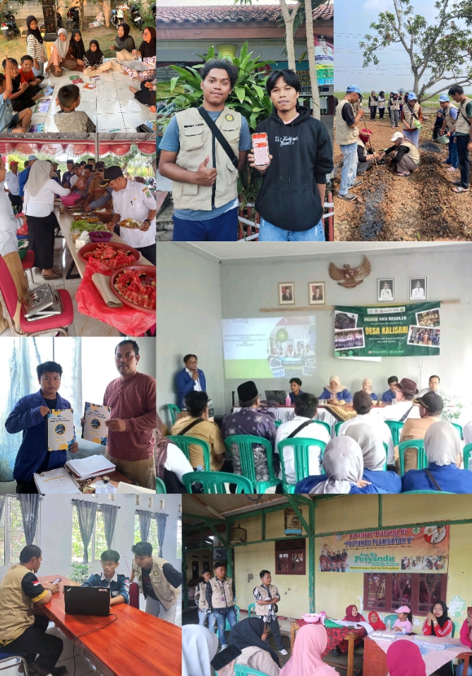 “KKN 2025 UBP Karawang Tinggalkan Jejak Positif di Desa Kalisari Perangkat Desa: “Mahasiswa KKN Bawa Energi Baru dan Perubahan Nyata”