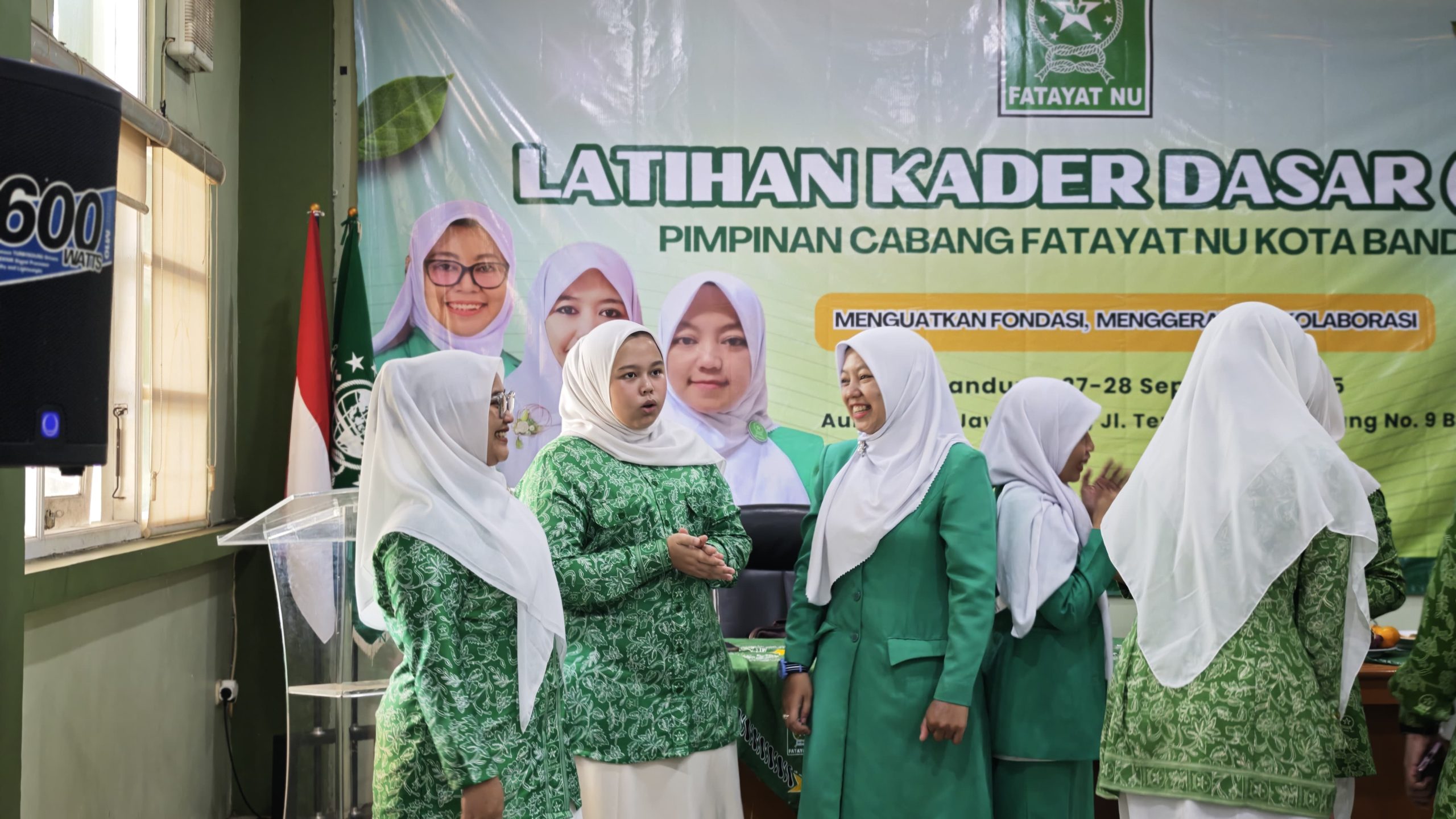 Humaira Ikuti LKD Fatayat NU Kota Bandung, Perkuat Fondasi dan Kolaborasi Kader Perempuan NU