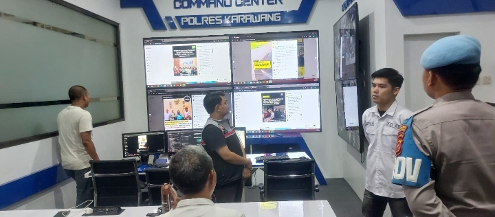 Tingkatkan Pelayanan Kepada Masyarakat, Polres Karawang Optimalkan Layanan Darurat Kepolisian110