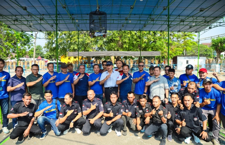 Festival dan Lomba Burung Berkicau Piala Bupati Karawang Berlangsung Meriah dan Kondusif