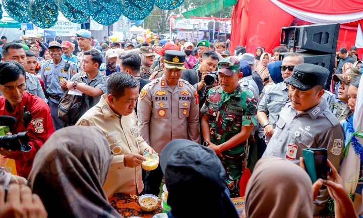 Kapolres Hadiri Giat PATEN DiKecamatan Cikampek