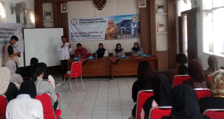 Perkuat Hak Perempuan, Sri Rahayu Gencarkan Sosialisasi Perda No 2 Tahun 2023