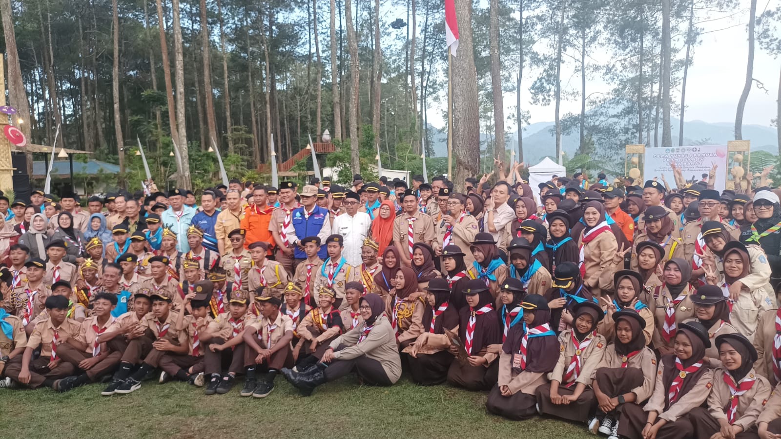 Gema Tunas PKBM IV: Ribuan Pelajar Jawa Barat Antusias Ikuti Pramuka sebagai Pendidikan Karakter