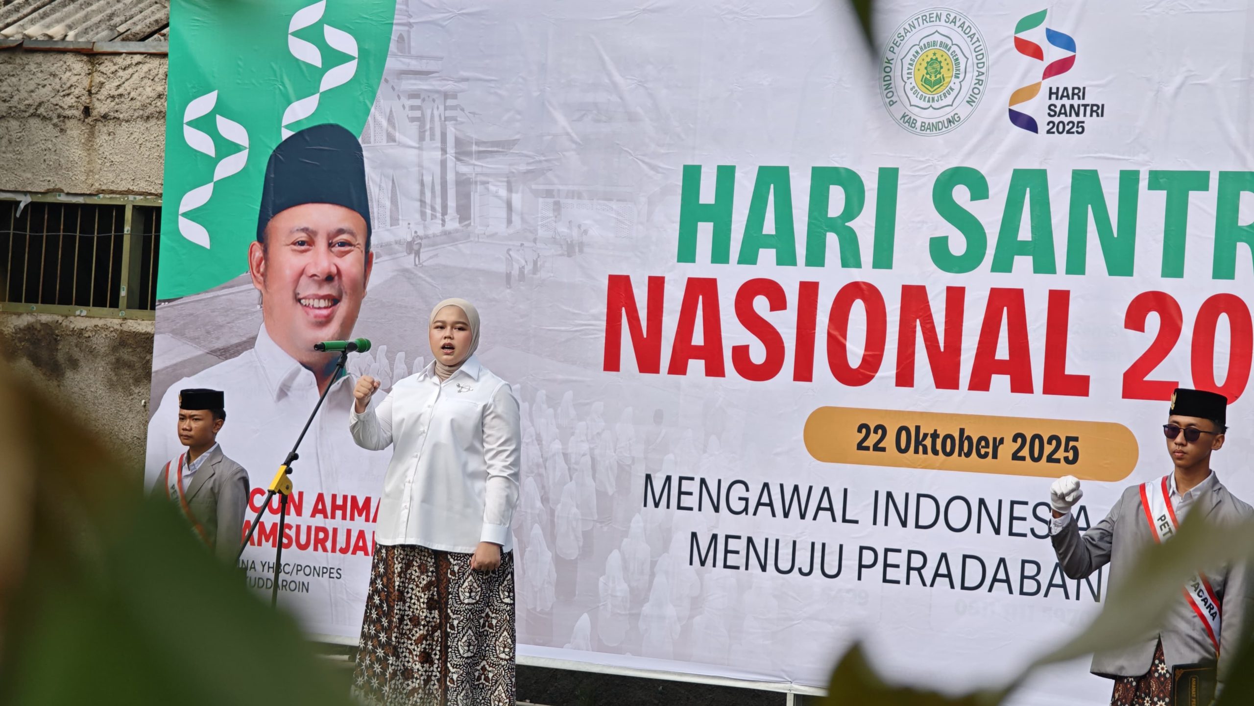 DPRD Jabar Humaira Zahrotun Noor Ajak Santri Jadi Pelopor Peradaban Dunia