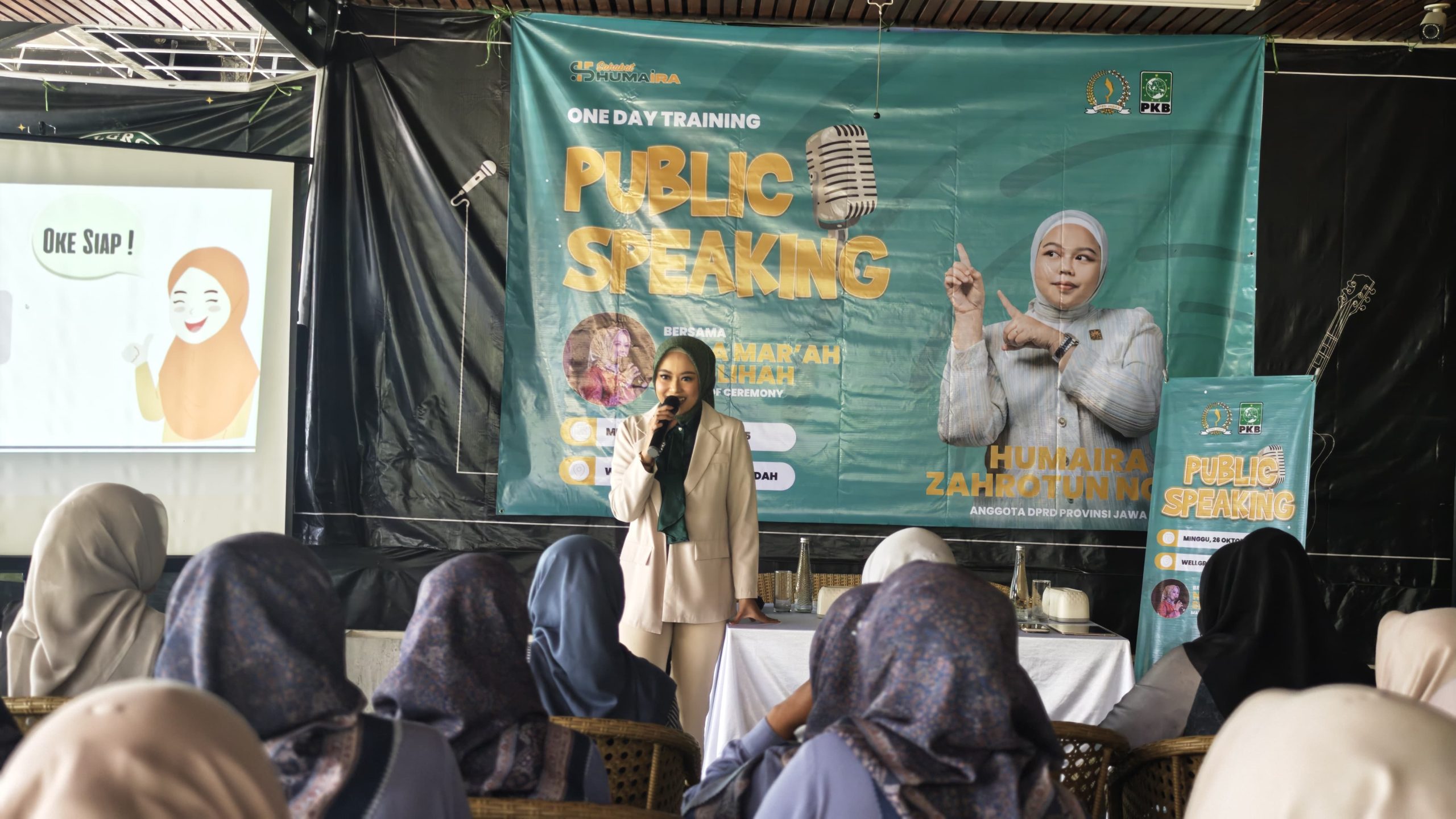 Humaira Ajak Anak muda untuk Mahir dalam Public Speaking
