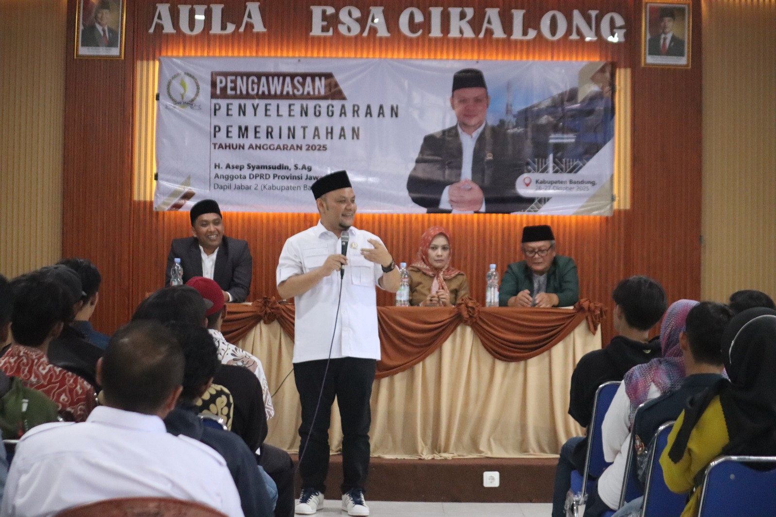 Asep Syamsudin Lakukan Pengawasan Penyelenggaraan Pemerintahan