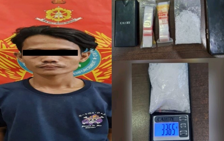Satresnarkoba Polres Karawang Bekuk Pengedar Sabu di Ciampel, Amankan Barang Bukti 33,65 Gram