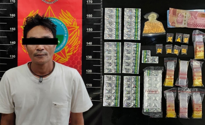 Satresnarkoba Polres Karawang Ungkap Kasus Tindak Pidana Kesehatan, Amankan 392 Butir Obat Keras Tertentu