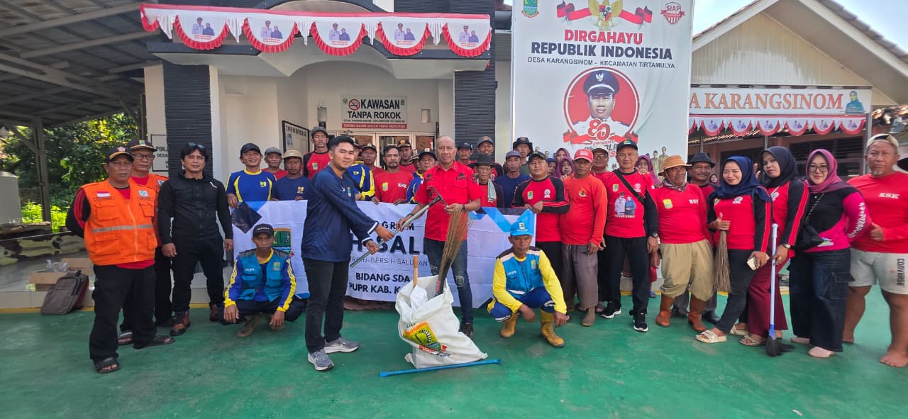 Kolaborasi Asih Salira dan Program Bersatu: Wujud Sinergi Jaga Lingkungan di Desa Karangsinom