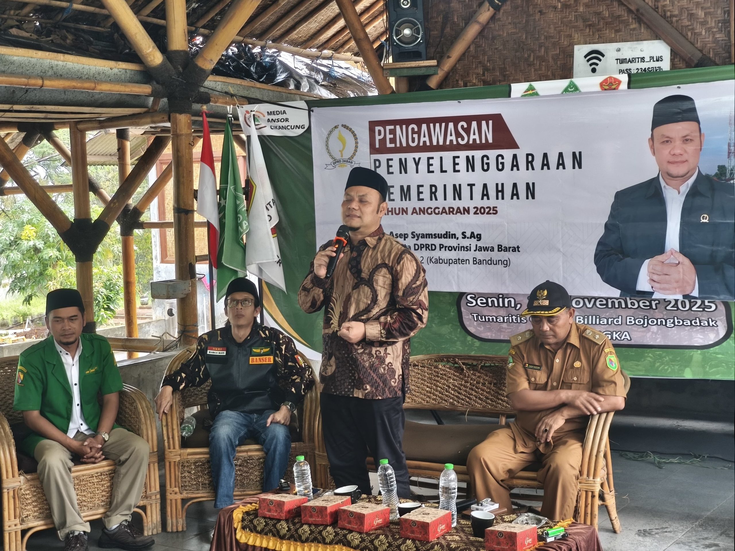 Asep Syamsudin Laksanakan Kegiatan Pengawasan Penyelenggaraan Pemerintahan di Kabupaten Bandung