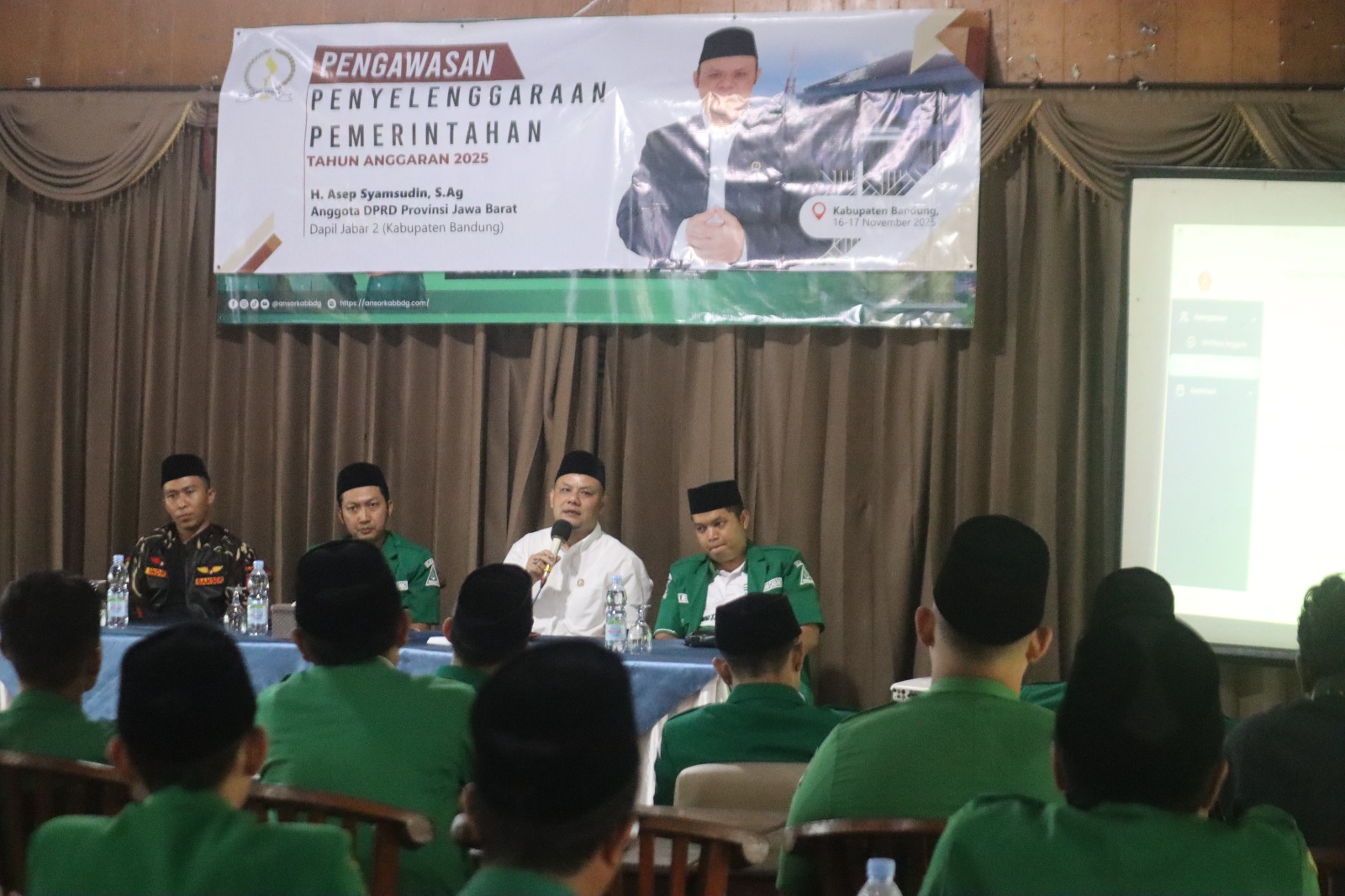 Asep Syamsudin Soroti Peran Organisasi Keagamaan dalam Pengawasan Pemerintahan di Desa Kiangroke