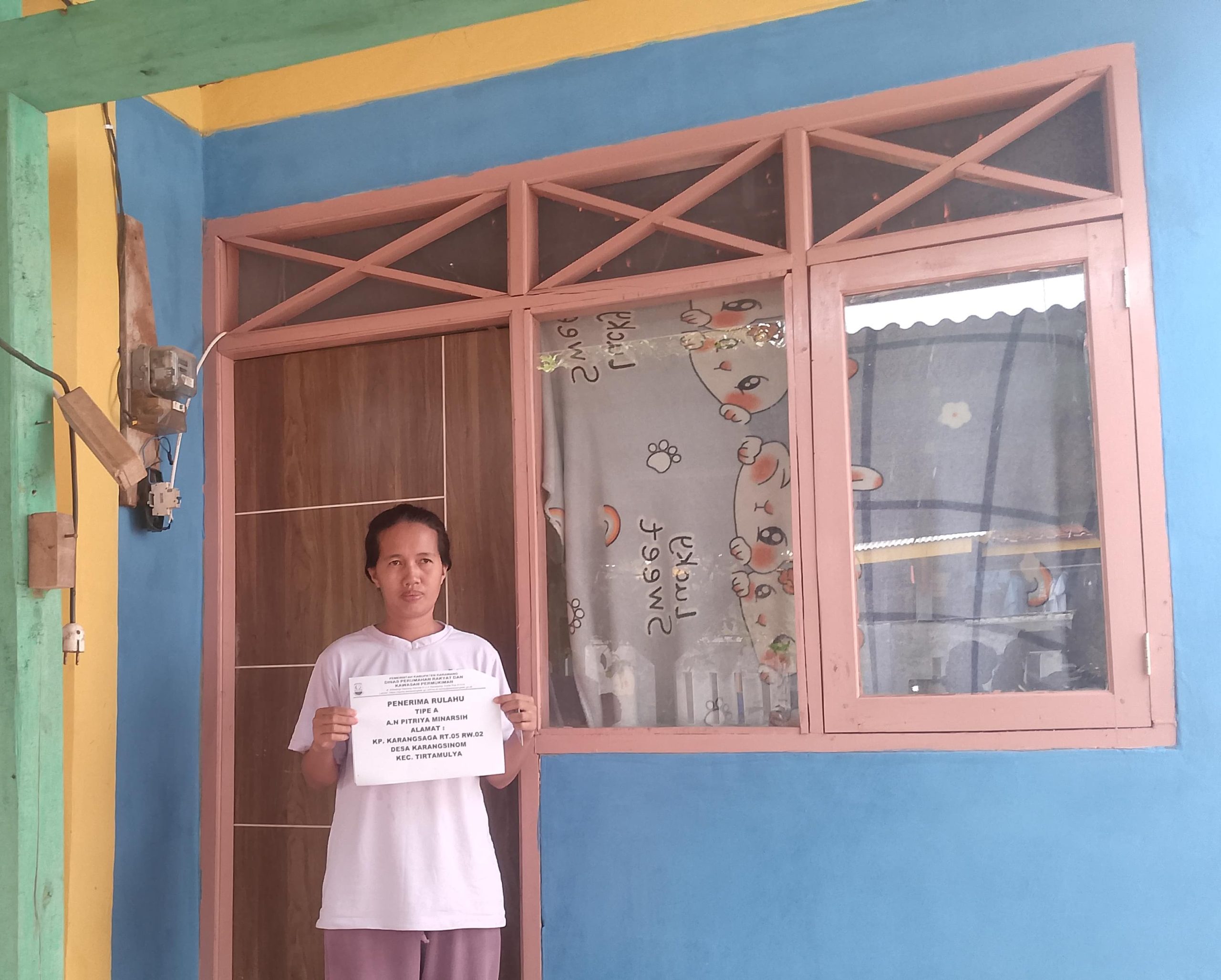 Senyum Warga Karangsinom: Rumah Kini Berdiri Kokoh Berkat Program Rutilahu Pemkab Karawang