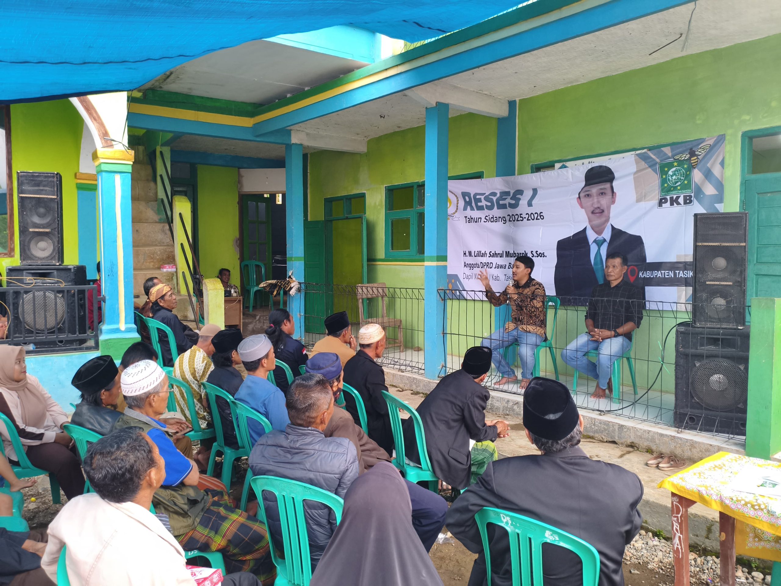 Lillah Sahrul Mubarok Gelar Reses I Tahun Sidang 2025-2026 di Cigalontang Tasikmalaya