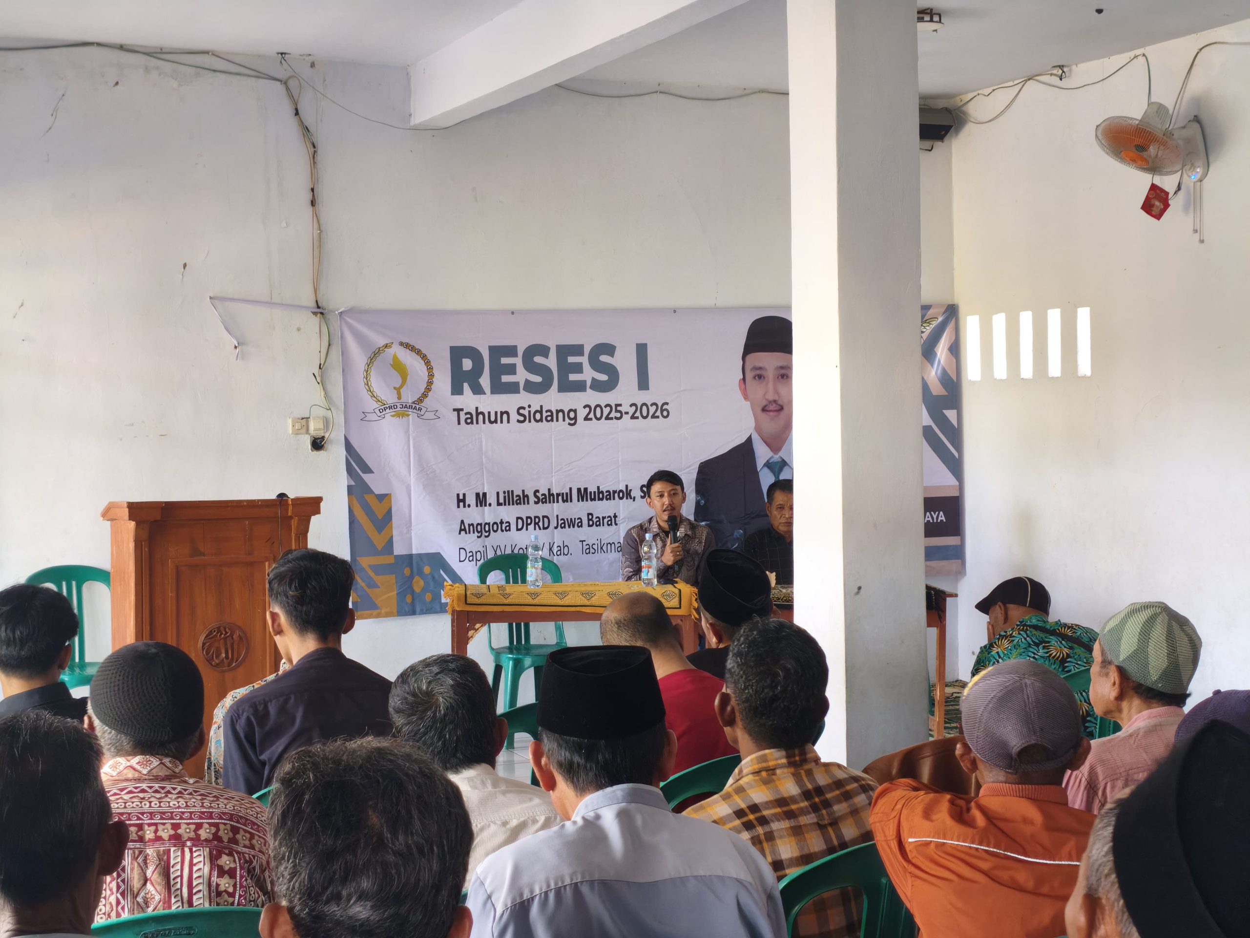 Serap Aspirasi Warga, Lillah Sahrul Mubarok Gelar Reses I di Sukarindik Tasikmalaya