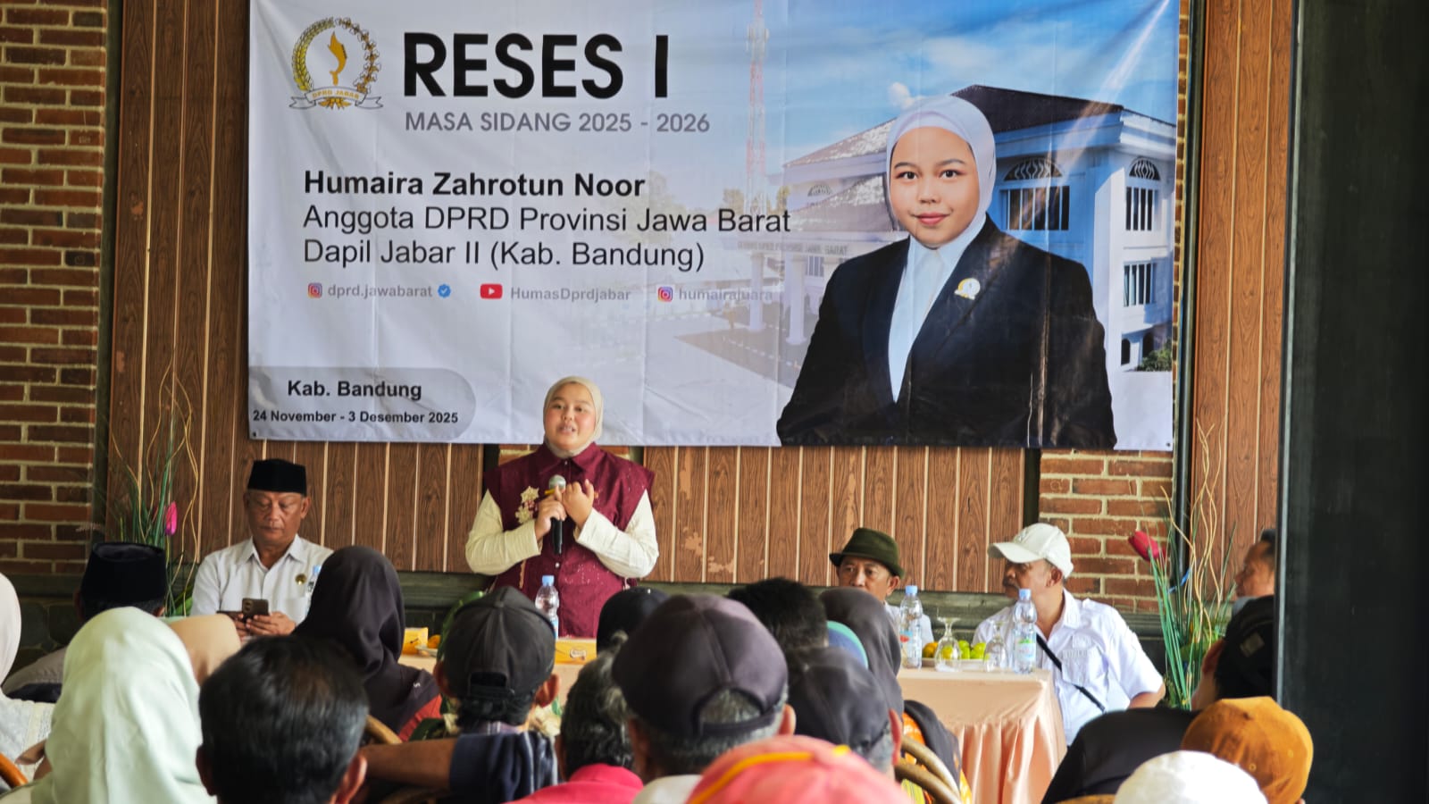Humaira Zahrotun Noor Serap Aspirasi Warga dalam Reses I Tahun Sidang 2025–2026
