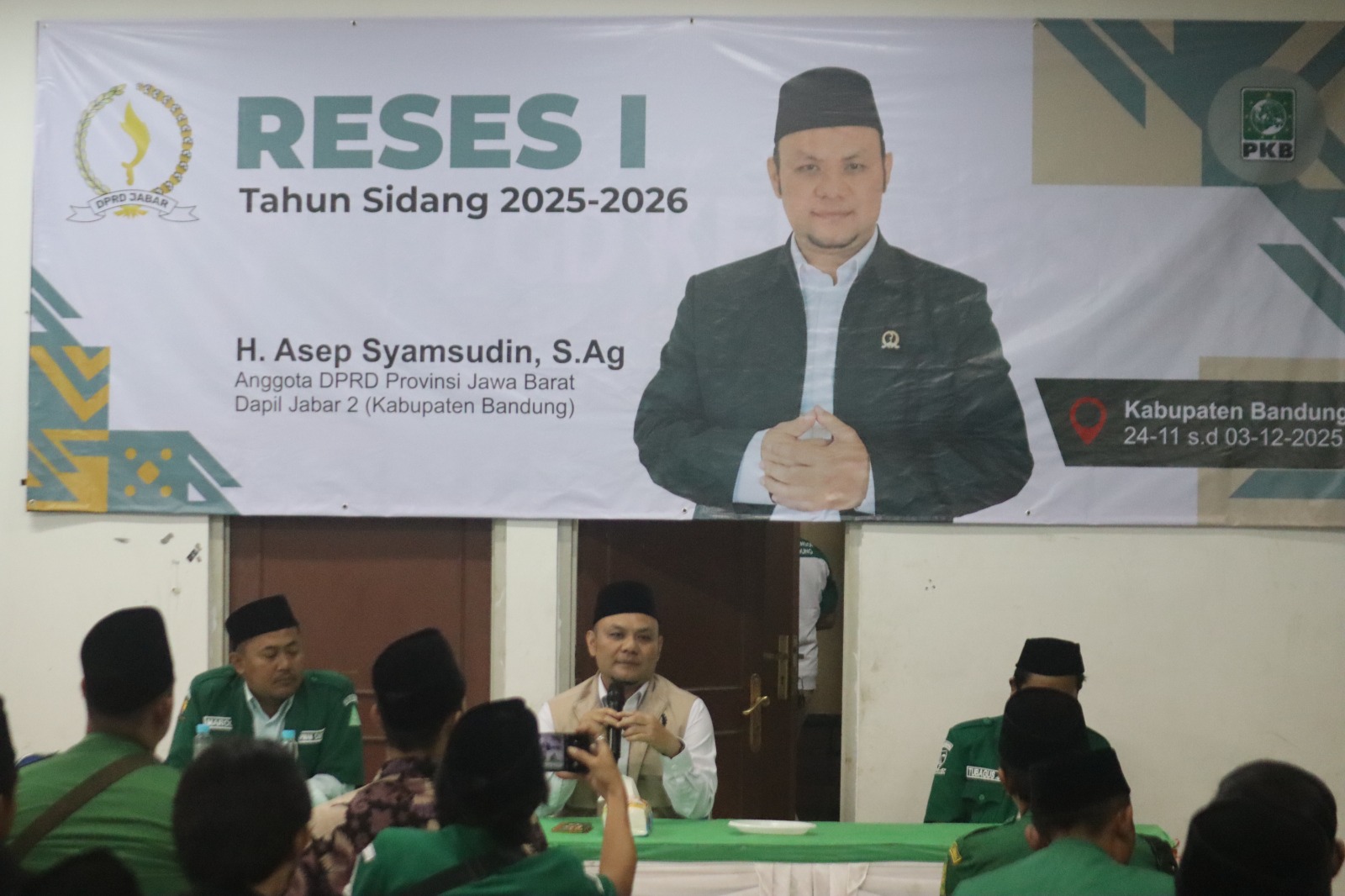 Reses DPRD Jabar, Asep Syamsudin Serap Aspirasi Warga Kabupaten Bandung