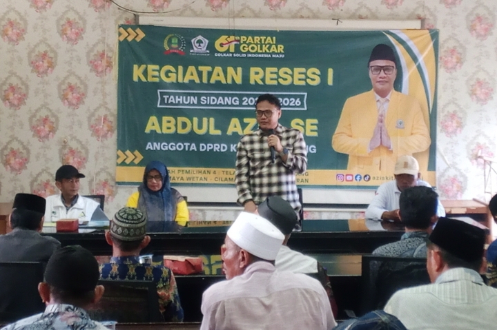 Abdul Azis Gelar Reses I Masa Sidang Tahun 2025-2026, Serap Aspirasi Tokoh Agama (Para Amil)