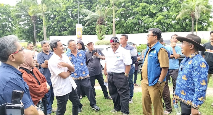 Kades Wadas Dinilai Campur Tangan, Kades Purwadana Meradang di Lokasi Normalisasi Sungai