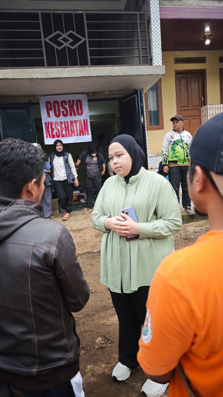 Humaira Ingatkan Bahaya Alih Fungsi Lahan Usai Meninjau Longsor di Arjasari