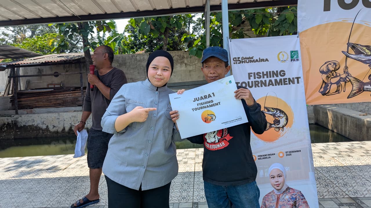 Lewat Fishing Tournament, Humaira Ajak Jaga Tradisi dan Lingkungan