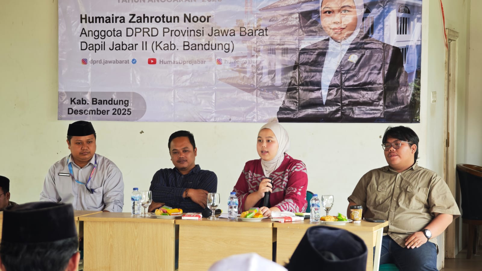 Humaira Zahrotun Noor “DPRD Mengabdi dalam Pendidikan Demokrasi” untuk Pemilih Pemula di Jawa Barat
