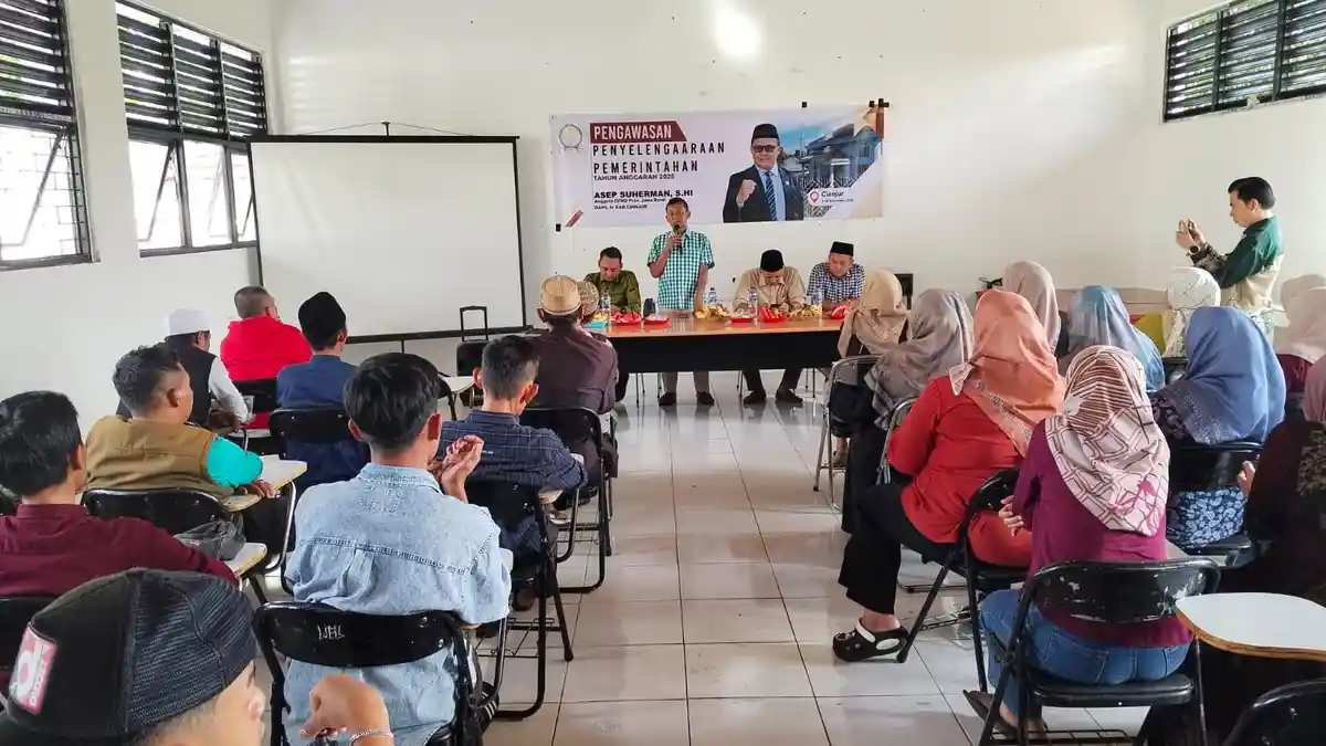 Asep Suherman Laksanakan Pengawasan Penyelenggaraan Pemerintahan di Kabupaten Cianjur
