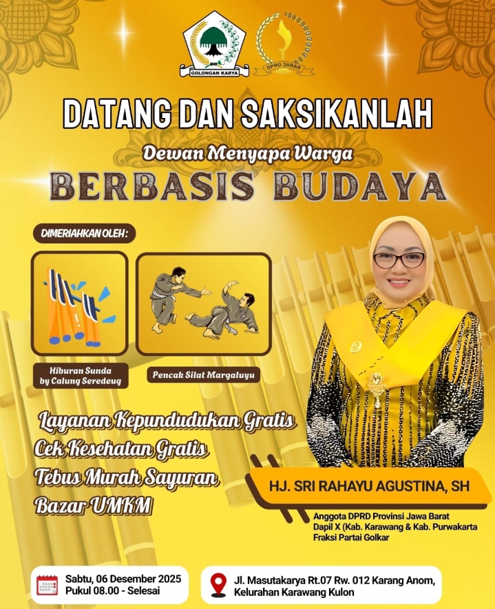 Program Nganjang KA Warga, Sri Rahayu: Sediakan Pelayanan Gratis hingga Hiburan Kesenian Sunda Untuk Masyarakat