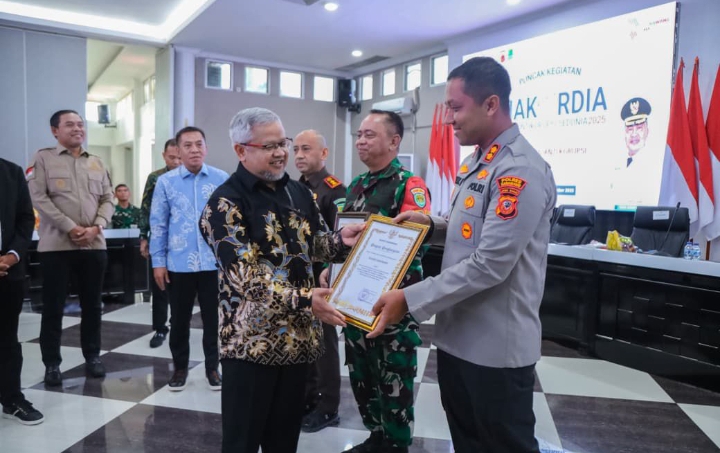 Kapolres Karawang Hadiri Peringatan Hari Anti Korupsi Sedunia 2025