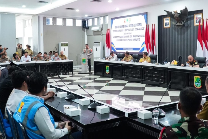 Polres Karawang Gelar Rakor Lintas Sektoral Ops Lilin Lodaya 2025, Pastikan Kesiapan Pengamanan Nataru
