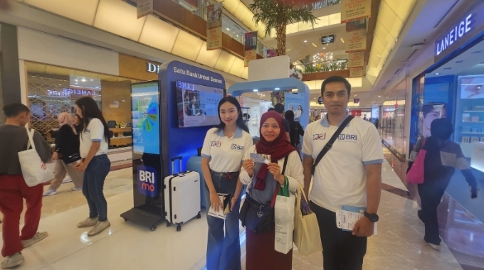 BRI Cabang Jakarta Pondok Indah Meriahkan HUT BRI ke-130, Gelar Pameran Road Mall to Mall