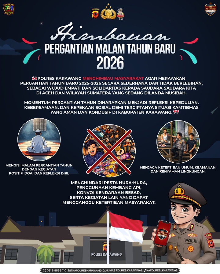 HIMBAUAN PERGANTIAN MALAM TAHUN BARU 2026