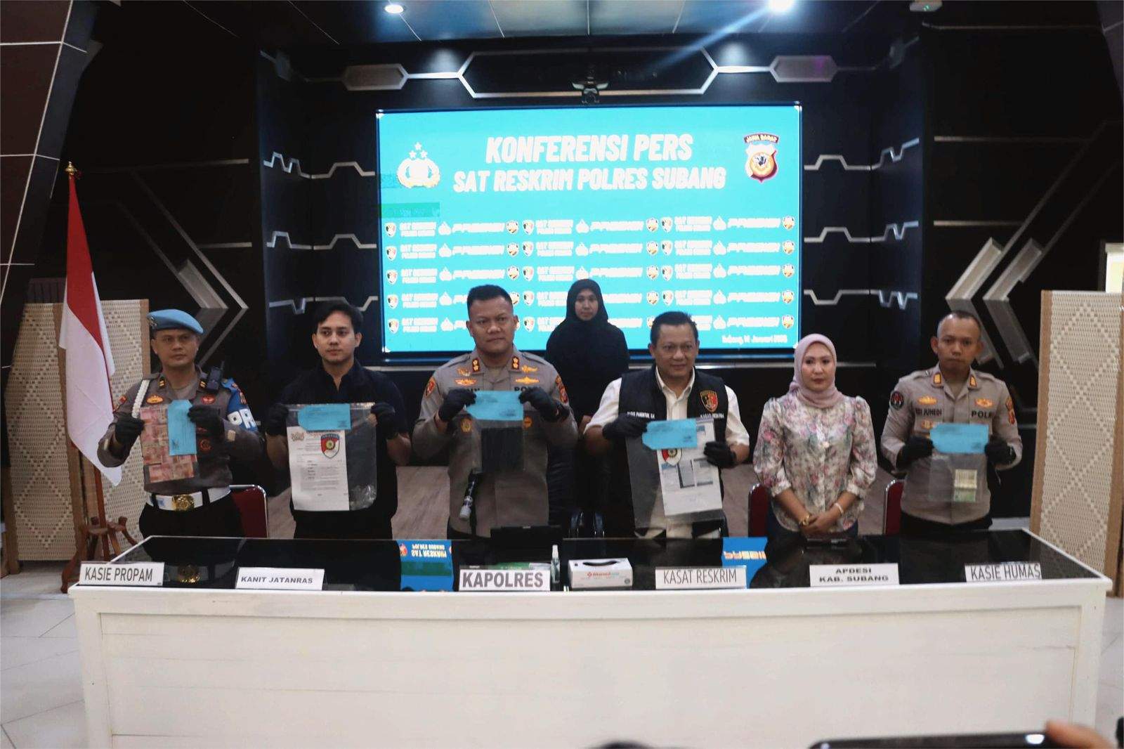 Resahkan Para Kepala Desa, Oknum LSM di-OTT Satreskrim Polres Subang
