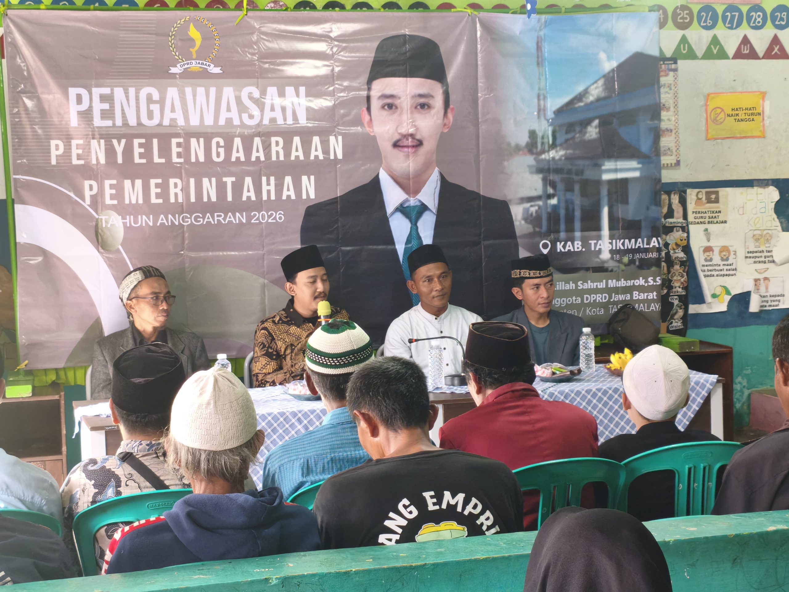 Lillah Sahrul Mubarok Turun ke Sukaresik, Pantau Langsung Penyelenggaraan Pemerintahan