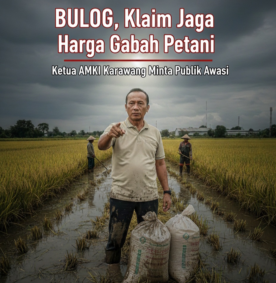 Di Tengah Banjir, BULOG Klaim Serap Gabah: AMKI Minta Jangan Sekadar Pencitraan