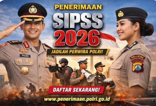 Resmi Dibuka! SIPSS Polri 2026 Cari Sarjana Berbakat Jadi Perwira Pertama
