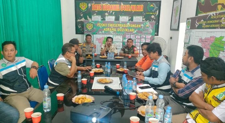 Kapolsek Klari Hadiri Rapat koordinasi penanganan Banjir, PJT 2 Akan Segera Melakukan Penataan