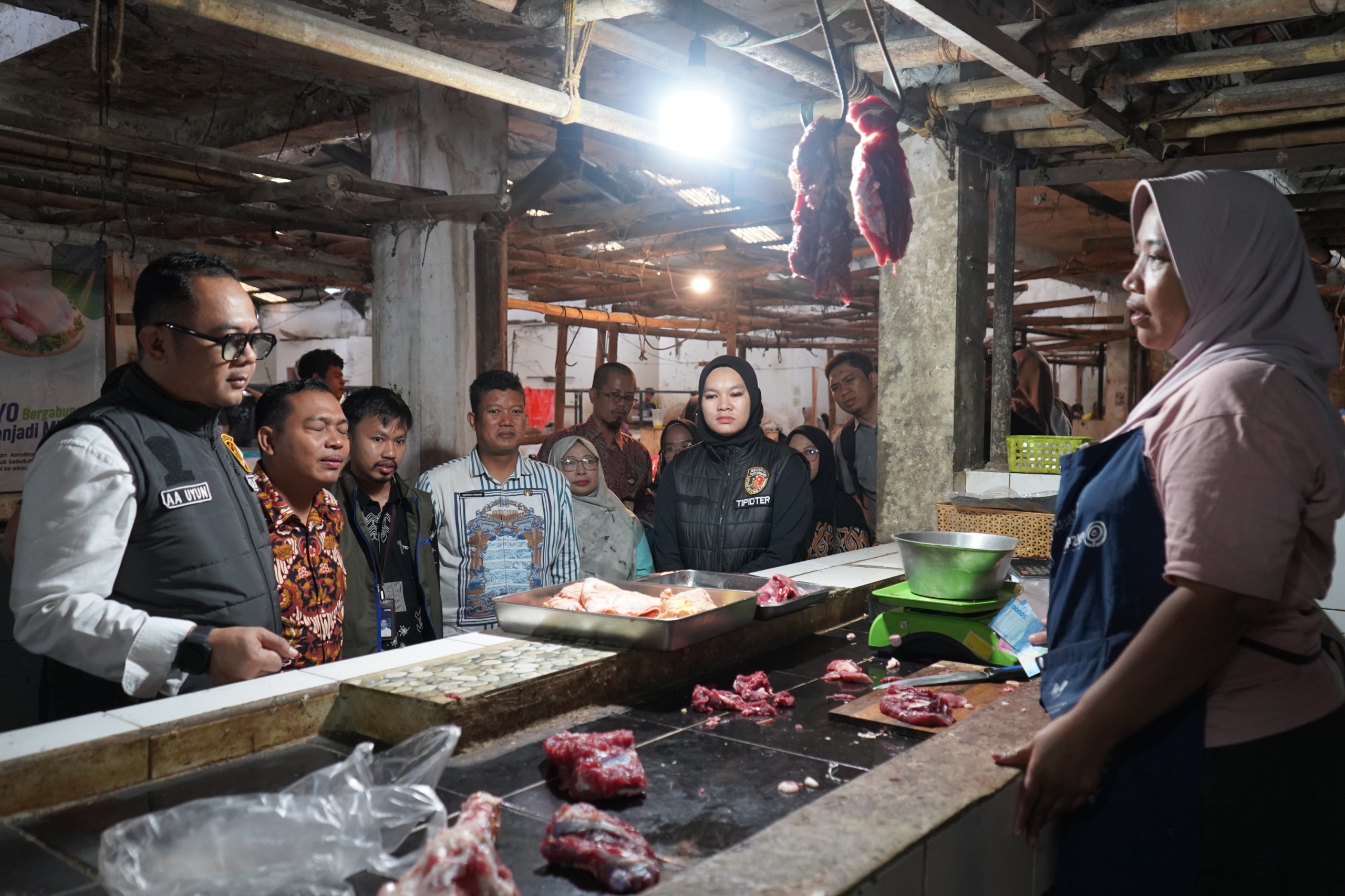 Pasar Leuwipanjang Purwakarta, Disidak Satgas Gabungan