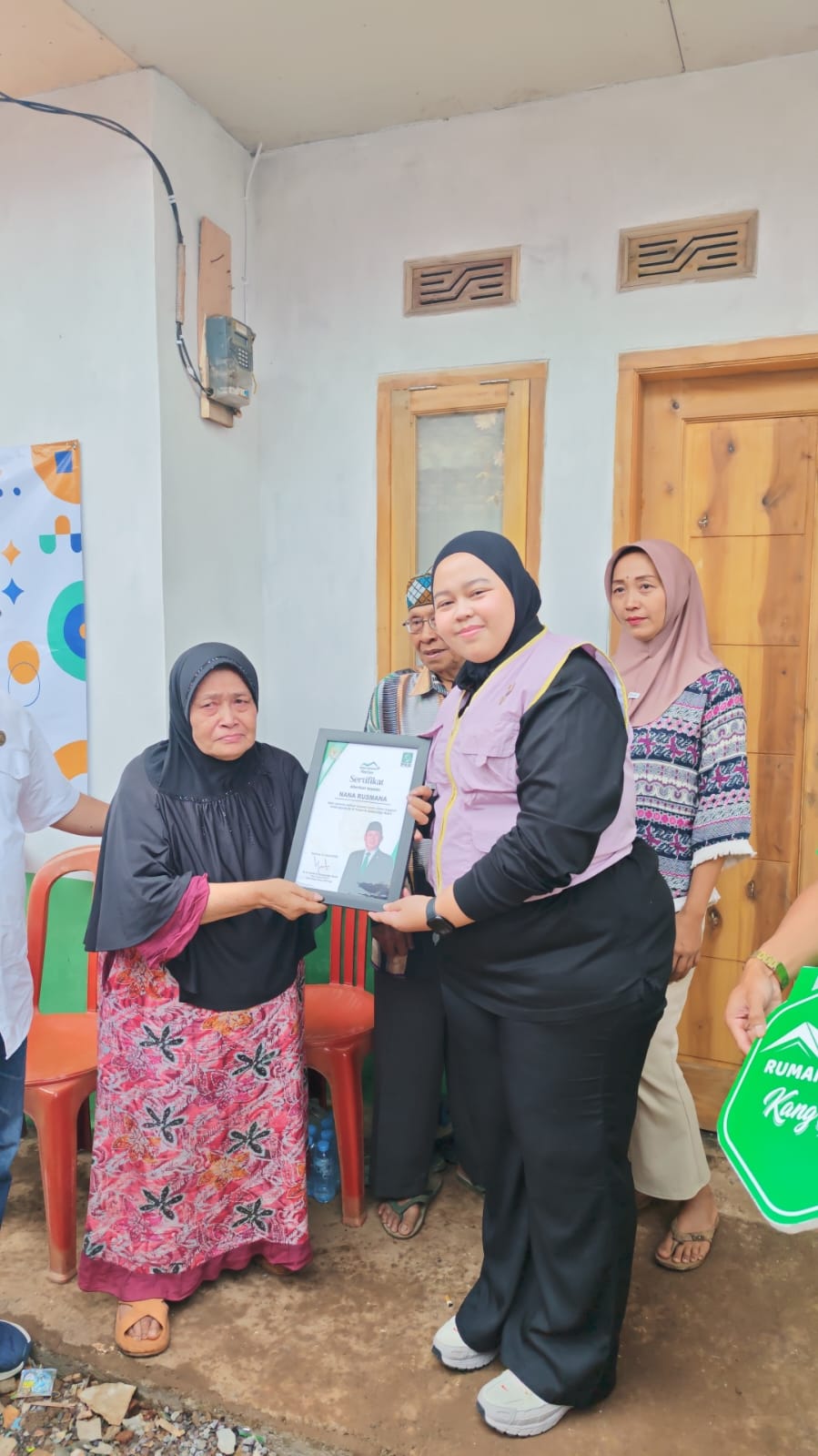 Wujudkan Hunian Layak, Humaira Resmikan Program Rutilahu di Jelekong Melalui Rumah Aspirasi Kang Cucun