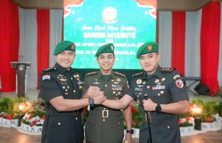 Letkol Inf Yudi Susilo Yudhanto, S.E., M.A.P Promosi Jabatan Sebagai Dandim 0416/Bute